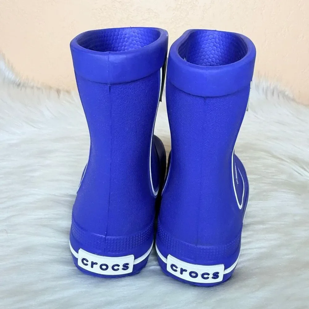 Crocs Kids' Crocband Jaunt Rain Boots Size C6/7